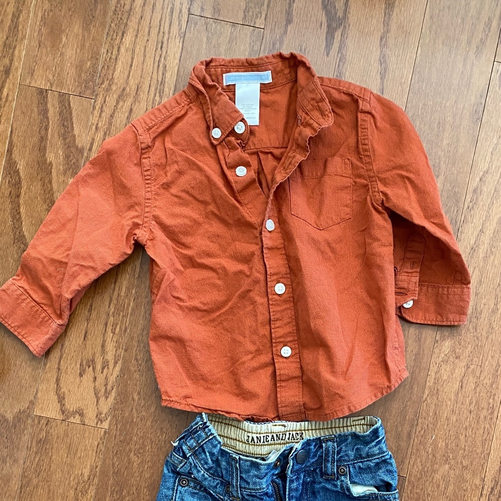 Janie and Jack 6-12 month outfit